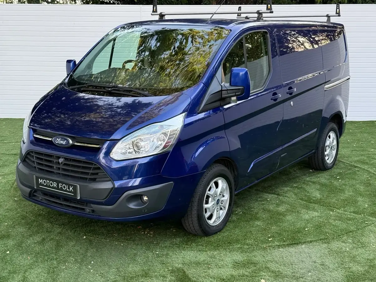 Used Ford Transit Custom Limited 125 HP (91 kW) 2014 Blue Van