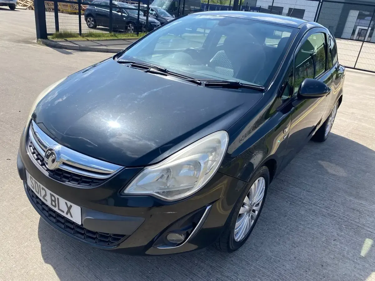 Used Vauxhall Corsa 2012 Black Hatchback