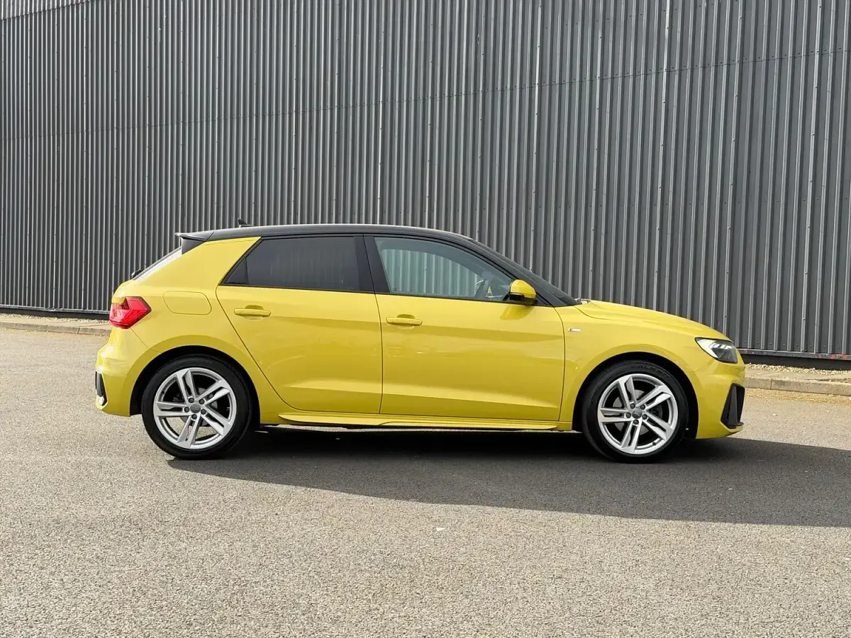 Used Audi A1 S-Line 2019 Yellow SUV