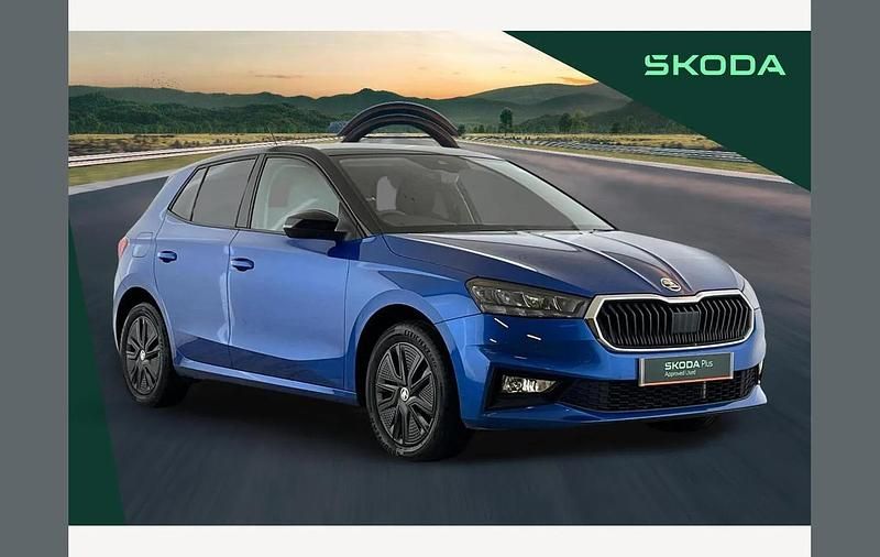 Used Skoda Fabia Design Edition 116 HP (85 kW) 2025 Blue Hatchback