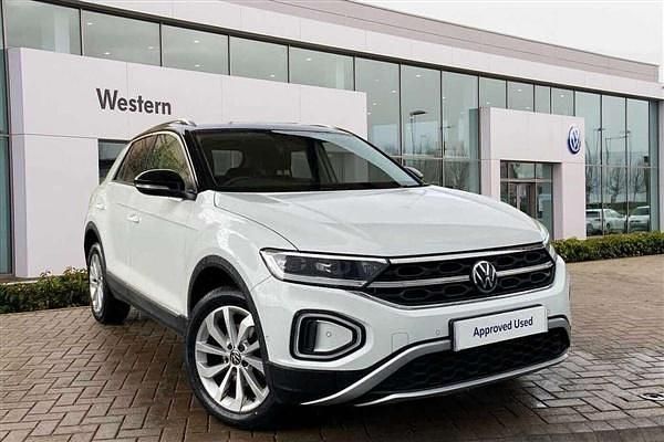 White Used 2022 VW T-Roc Style SUV | £19,390 (Fair price) - Image 1/4