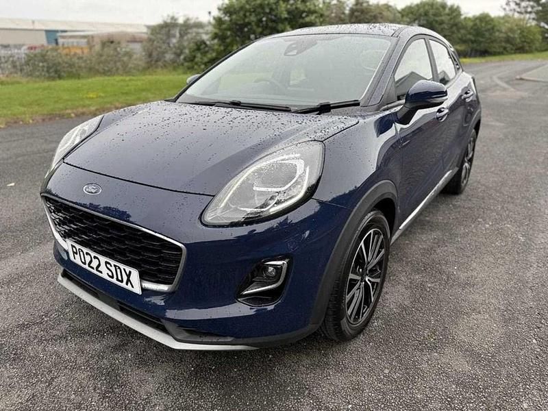 Used Ford Puma Titanium 2022 Blue Hatchback