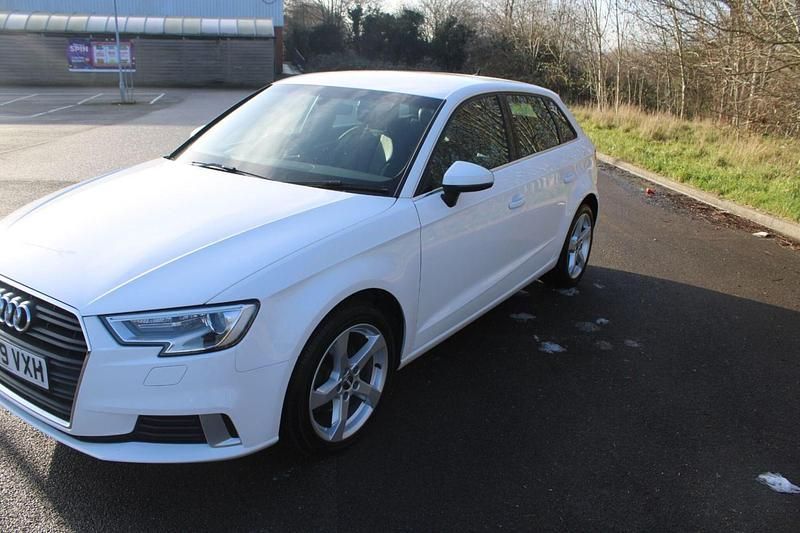 Used Audi A3 Sportback Sport 2019 White Hatchback