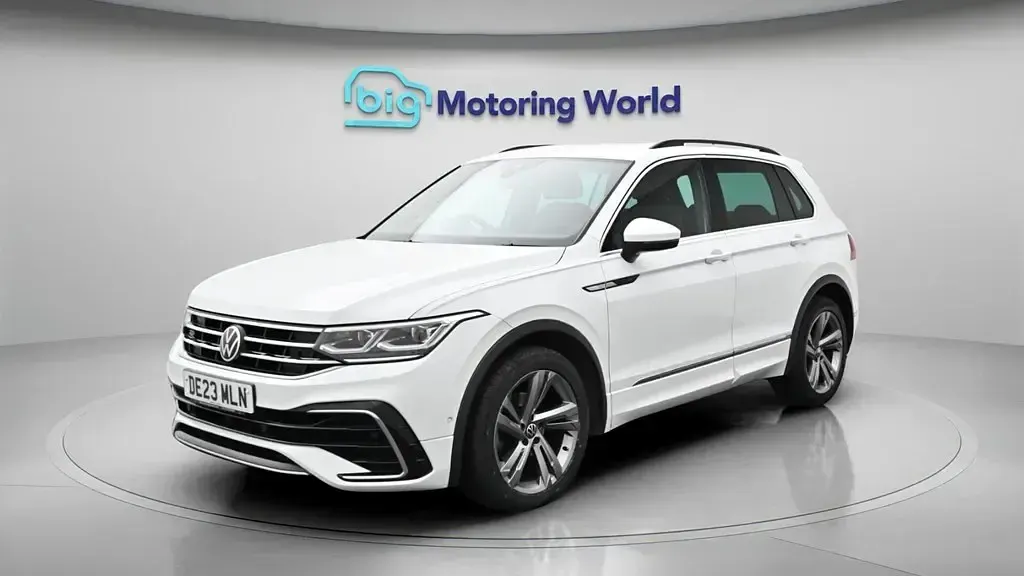 Used VW Tiguan R-line Edition 150 HP (110 kW) 2023 White SUV