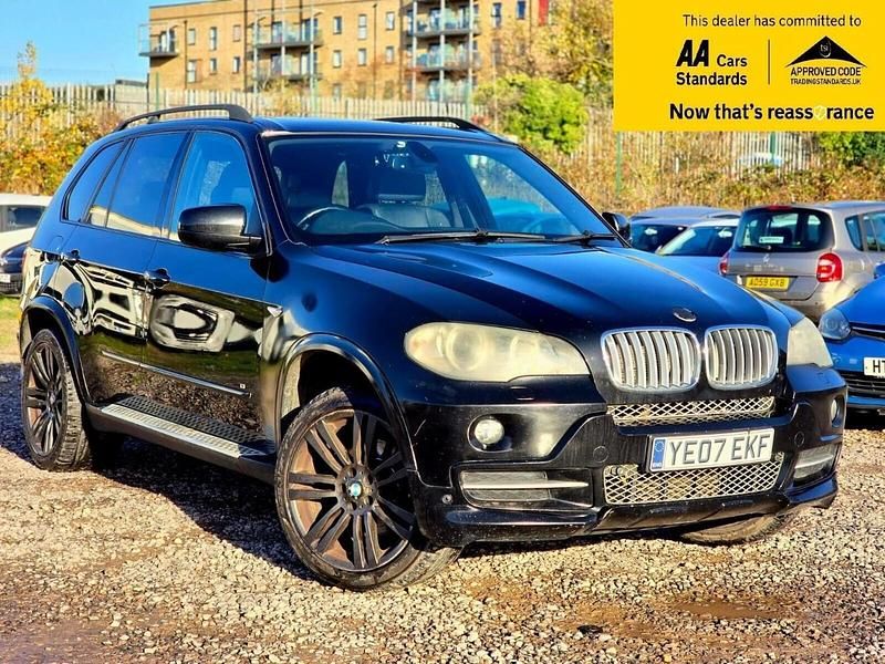 Black Used 2007 BMW X5 SUV | £2,500 - Image 1/4