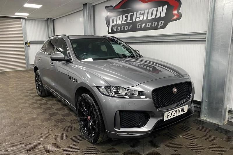 Grey Used 2021 Jaguar F-Pace Chequered Flag SUV | £18,995 (Fair price) - Image 1/1