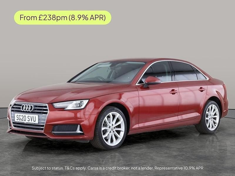 Red Used 2020 Audi A4 Sport Sedan | £13,864 (Super price) - Image 1/2