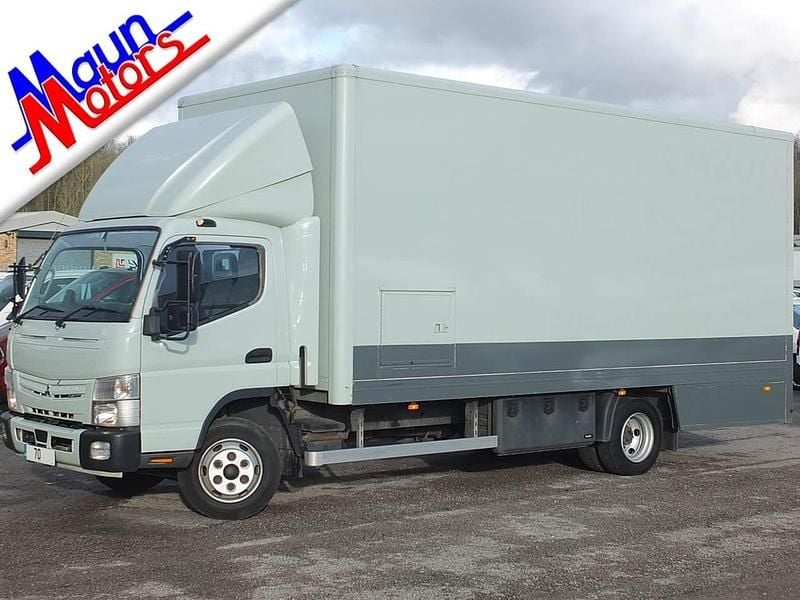 Used Mitsubishi Canter 150 HP (110 kW) 2020 Green Van