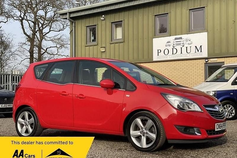 Used Vauxhall Meriva S 2014 Red MPV