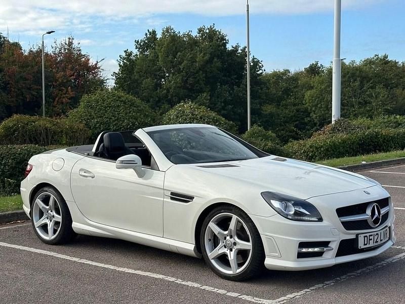 White Used 2012 Mercedes SLK250 AMG Cabriolet | £13,600 (Fair price) - Image 1/4
