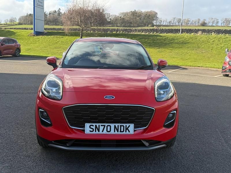 Used Ford Puma Titanium 100 HP (73 kW) 2020 Red SUV