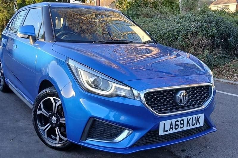 Used MG MG3 Exclusive 106 HP (77 kW) 2019 Blue Hatchback