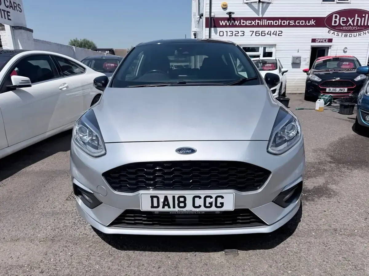 Used Ford Fiesta ST-Line 98 HP (72 kW) 2018 Silver Hatchback