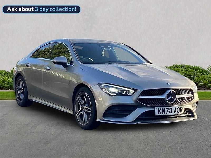 Silver Used 2021 Mercedes 220 AMG Line Premium Plus Coupe | £24,844 (Fair price) - Image 1/2