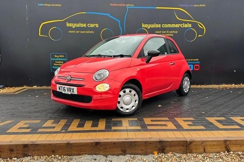 Used Fiat 500 Pop 69 HP (50 kW) 2016 Pink Hatchback