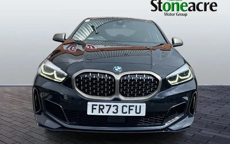 Used BMW M135 Comfort Edition 306 HP (225 kW) 2023 Black Hatchback