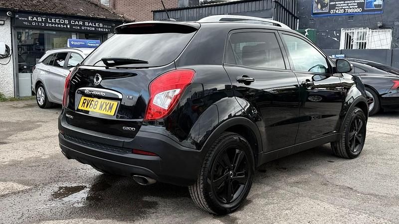 Used Ssangyong (KGM) Korando 149 HP (109 kW) 2018 Black Estate