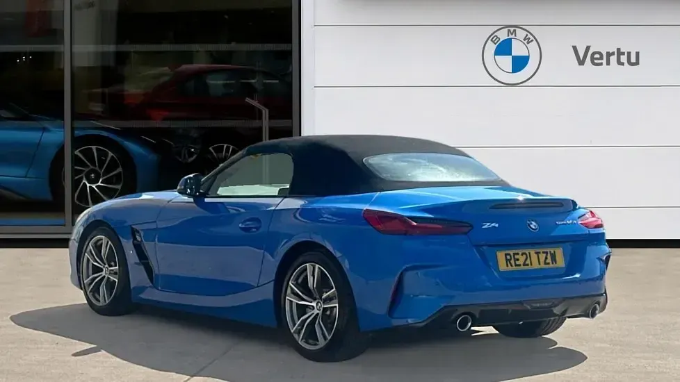 Used BMW Z4 M Sport 194 HP (142 kW) 2021 Blue Cabriolet