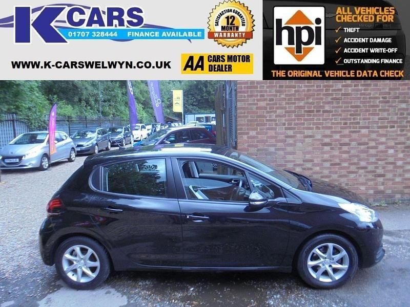 Black Used 2018 Peugeot 208 Active Hatchback | £5,495 (Fair price) - Image 1/4