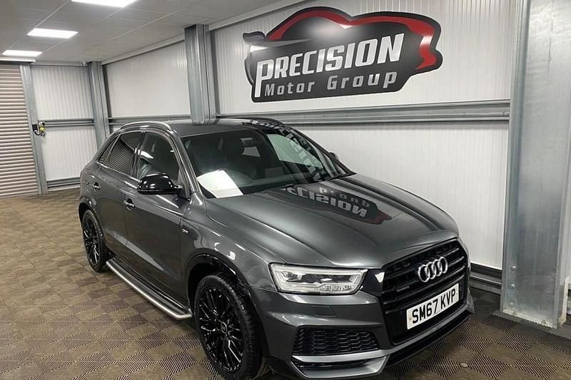 Used Audi Q3 Black Edition 184 HP (135 kW) 2017 Grey SUV