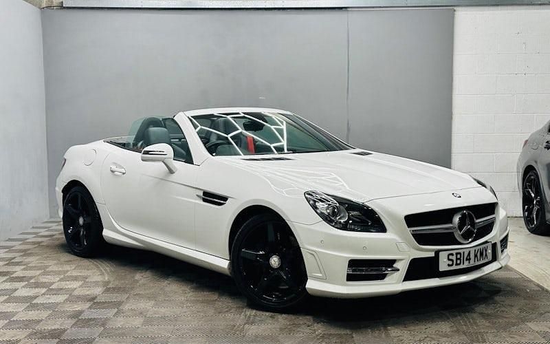Used Mercedes SLK250 AMG 204 HP (150 kW) 2013 White Cabriolet