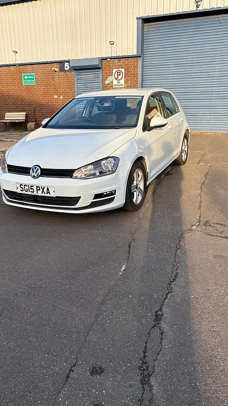 Used VW Golf VII Match 2015 White Hatchback