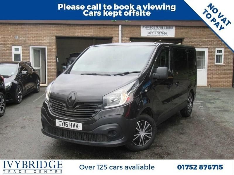 Black Used 2016 Renault Trafic Business Van | £12,994 - Image 1/2