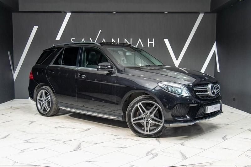Black Used 2017 Mercedes GLE350 AMG line SUV | £23,990 (Fair price) - Image 1/4