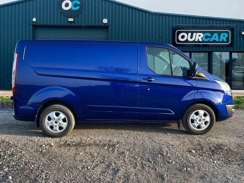 Used Ford Transit Custom Limited 130 HP (95 kW) 2018 Blue Van