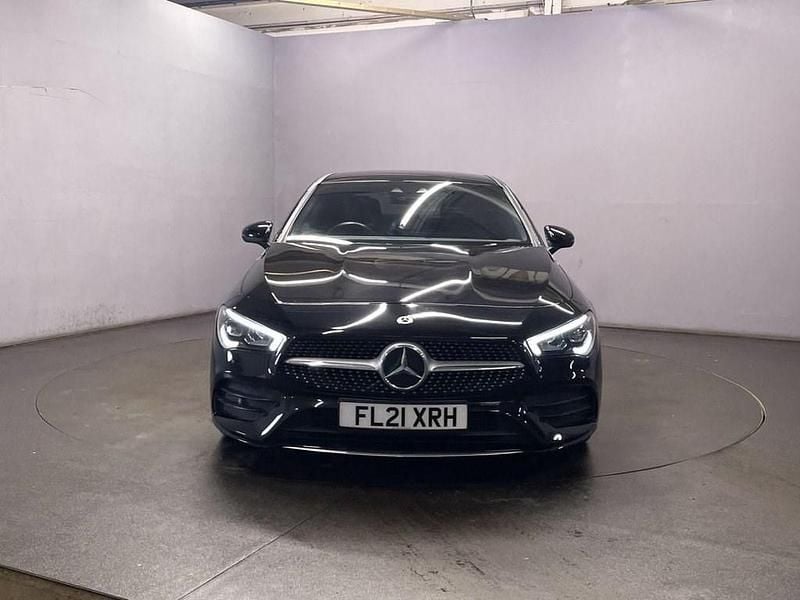 Used Mercedes CLA220 AMG line 190 HP (139 kW) 2021 Black Sedan