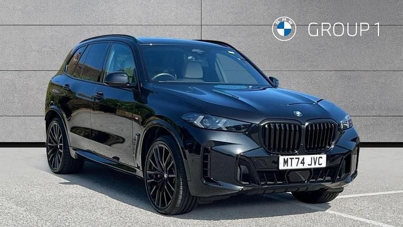 Black Used 2025 BMW X5 M Sport SUV | £66,500 (Good price) - Image 1/4