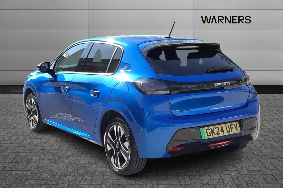 Used Peugeot e-208 Style 98 kW (134 HP) 2024 Blue Hatchback