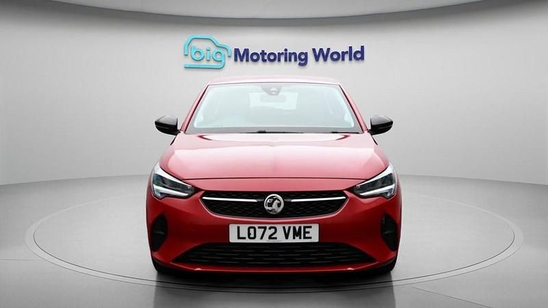 Used Vauxhall Corsa Design Edition 75 HP (55 kW) 2022 Red Hatchback