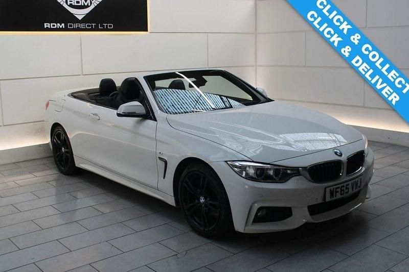 Used BMW 420 M Sport 190 HP (139 kW) 2015 White Cabriolet