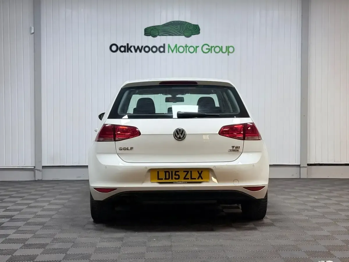 Used VW Golf VII Match 2015 White Hatchback