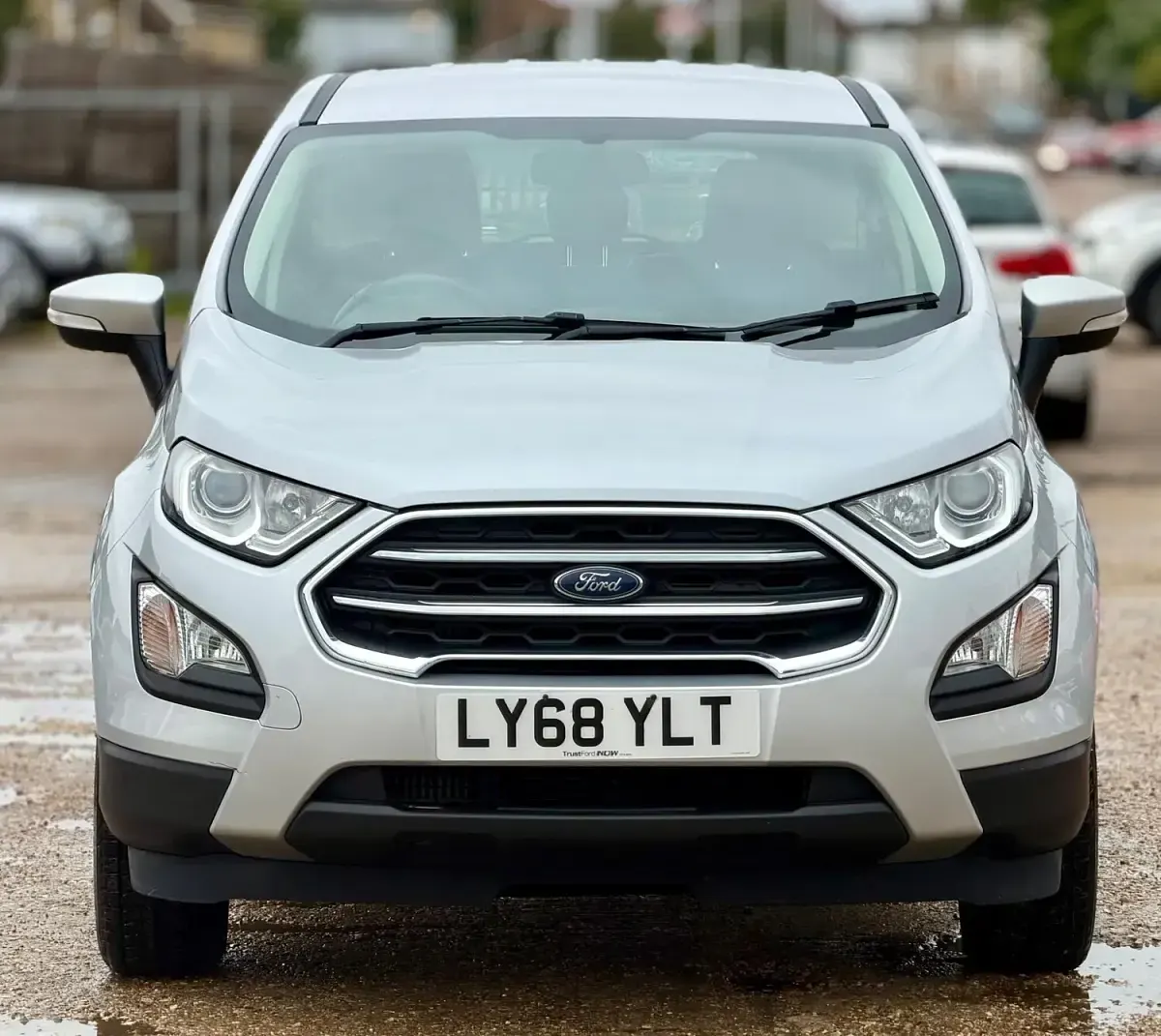 Used Ford Ecosport Zetec 125 HP (91 kW) 2019 Silver SUV