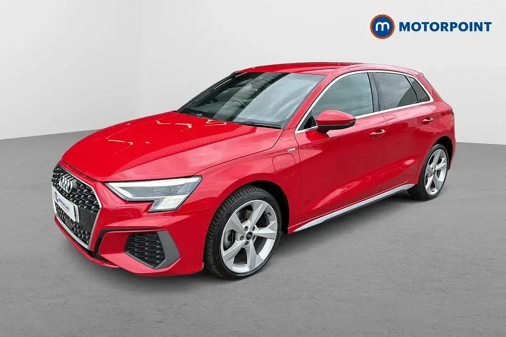 Used Audi A3 e-tron S-Line 2020 Red Hatchback