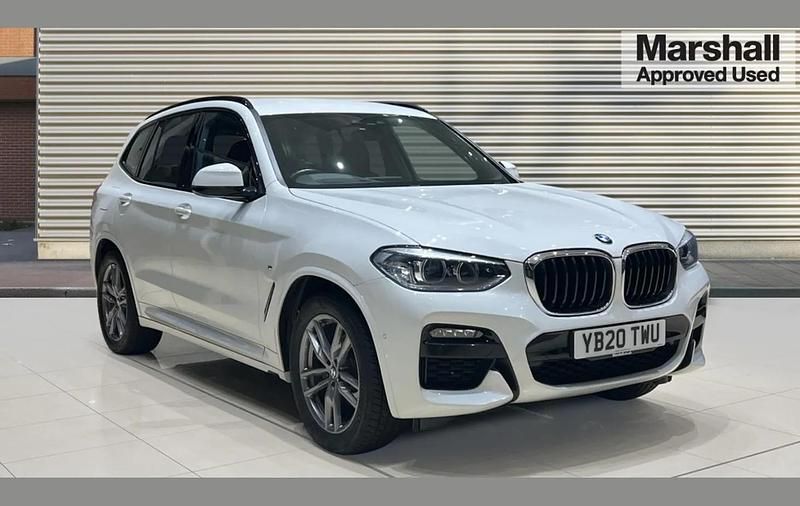 Used BMW X3 M Sport 187 HP (137 kW) 2020 White SUV