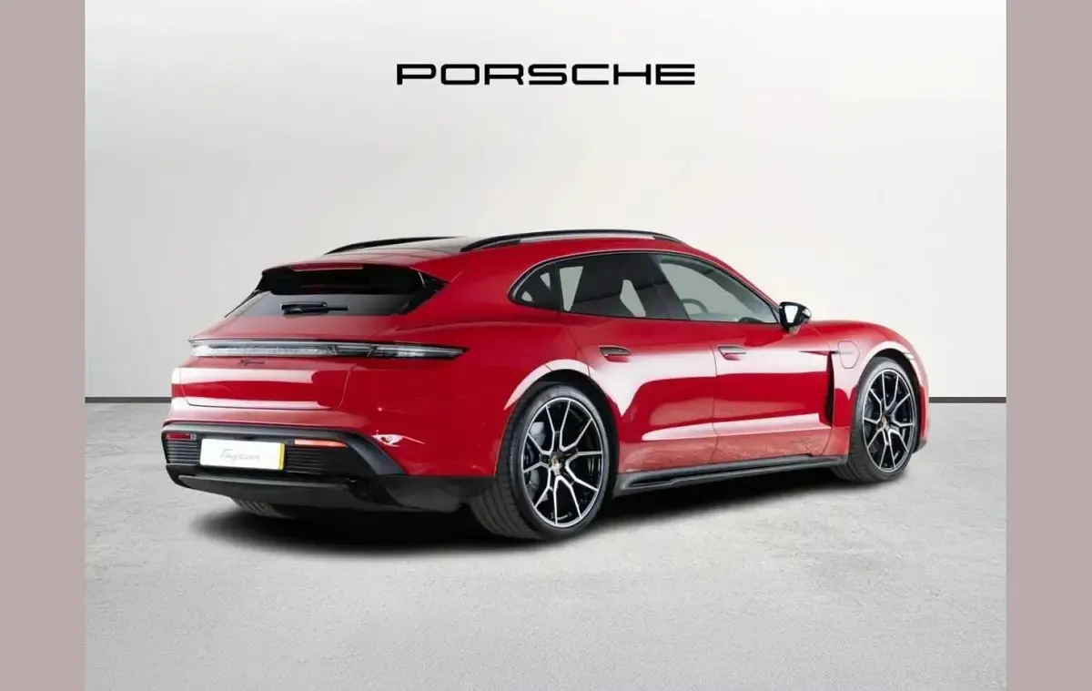 Used Porsche Taycan Black Edition 319 kW (435 HP) 2026 Red Estate