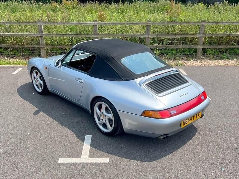 Used Porsche 911 Carrera S Cabriolet 272 HP (200 kW) 1996 Silver Cabriolet