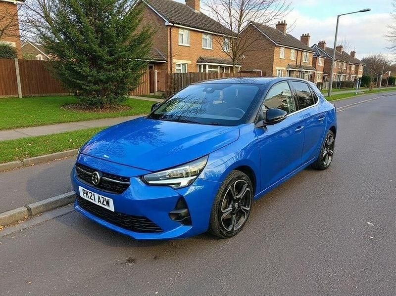Used Vauxhall Corsa Ultimate 130 HP (95 kW) 2021 Blue Hatchback