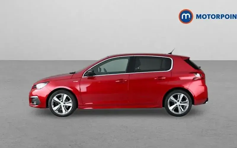 Usado Peugeot 308 GT-line 131 HP (96 kW) 2020 Vermelho Citadino