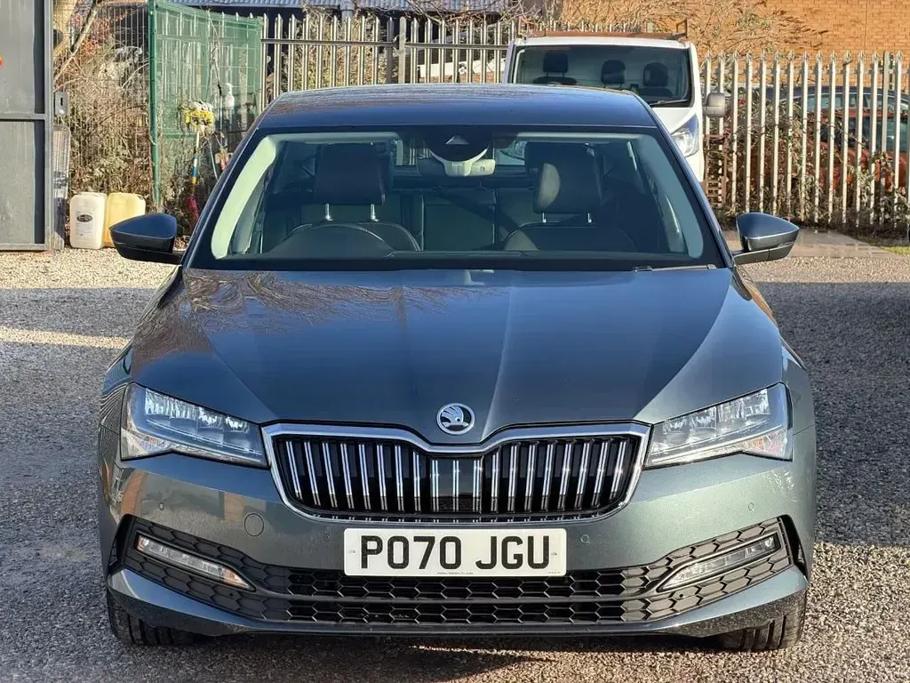 Used Skoda Superb SE Technology 120 HP (88 kW) 2020 Grey Hatchback