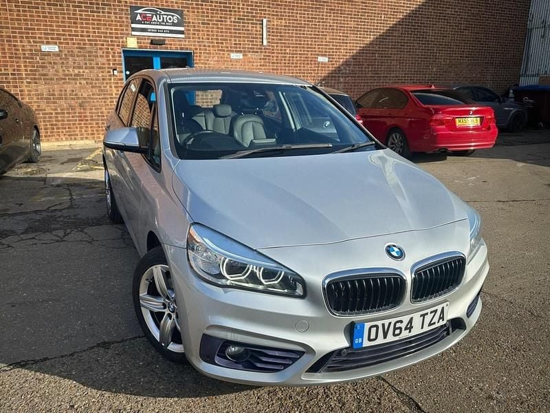 Silver Used 2014 BMW 218 Sport Line Hatchback | £7,195 (Fair price) - Image 1/4
