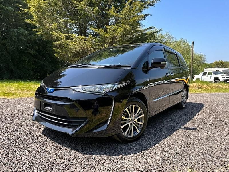 Used Toyota Estima Hybrid Premium 2018 Black MPV