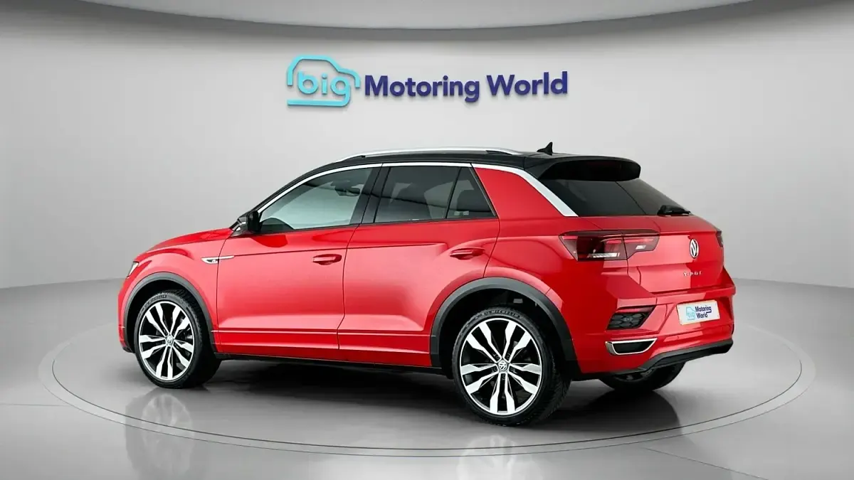 Used VW T-Roc R-line 150 HP (110 kW) 2019 Red SUV