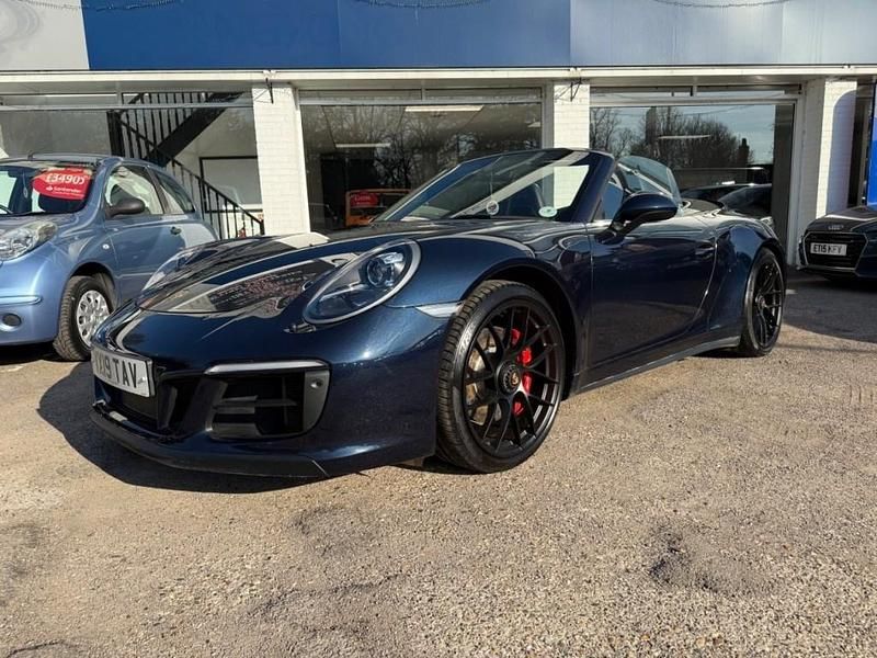 Blue Used 2019 Porsche 911 Cabriolet | £83,990 - Image 1/4