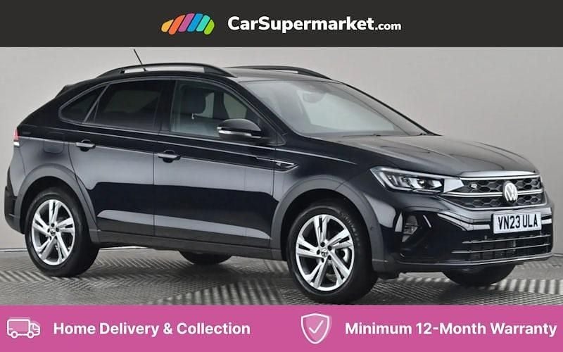 Black Used 2023 VW Taigo R-line SUV | £19,197 (Good price) - Image 1/4