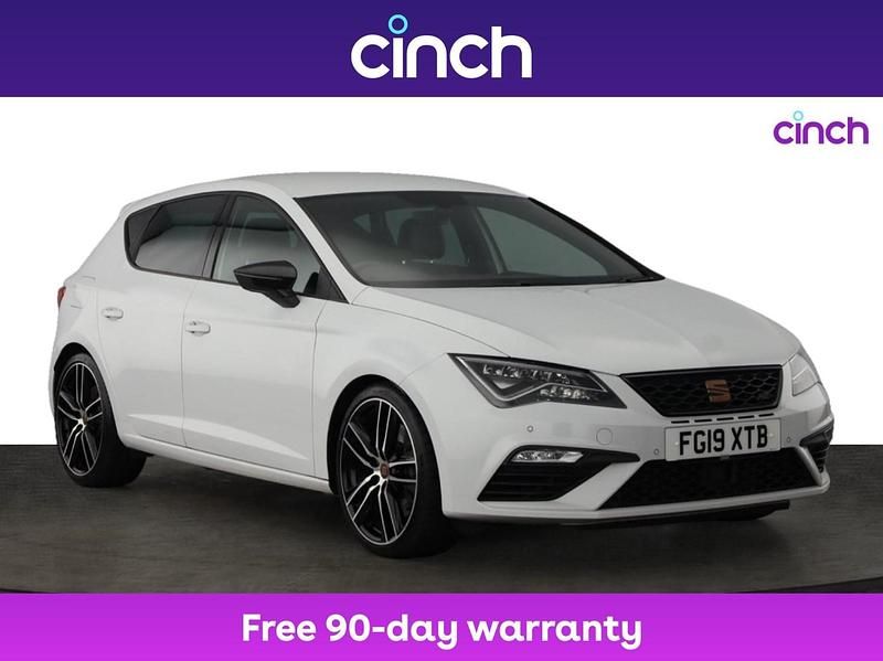 White Used 2019 Cupra Leon Hatchback | £16,649 (Good price) - Image 1/3