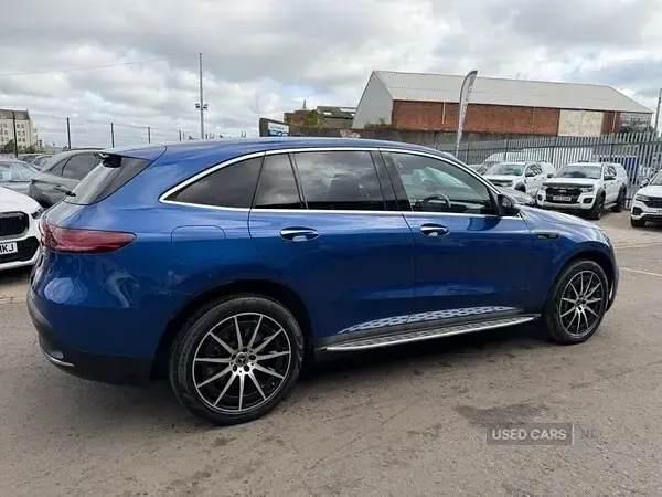 Used Mercedes EQC400 AMG line 300 kW (408 HP) 2022 Blue SUV